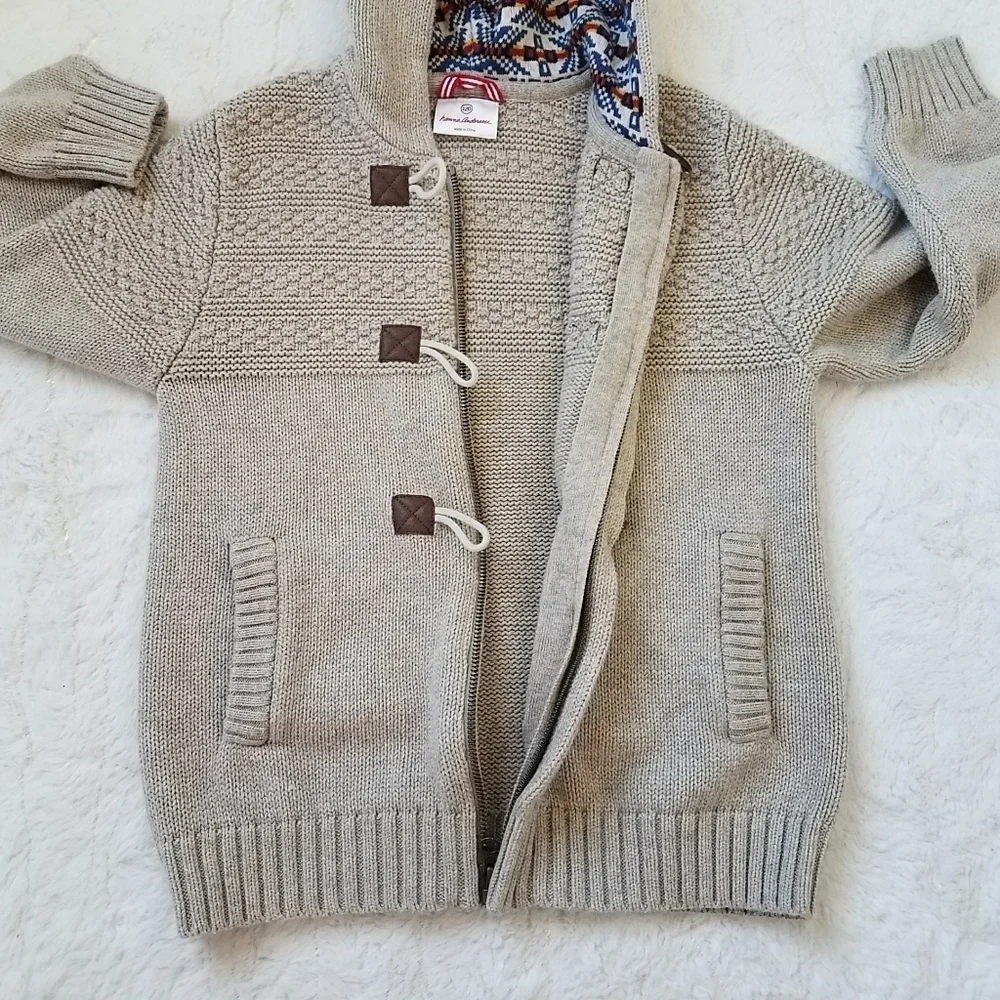 Hanna Andersson Wool Blend Hooded Cardigan